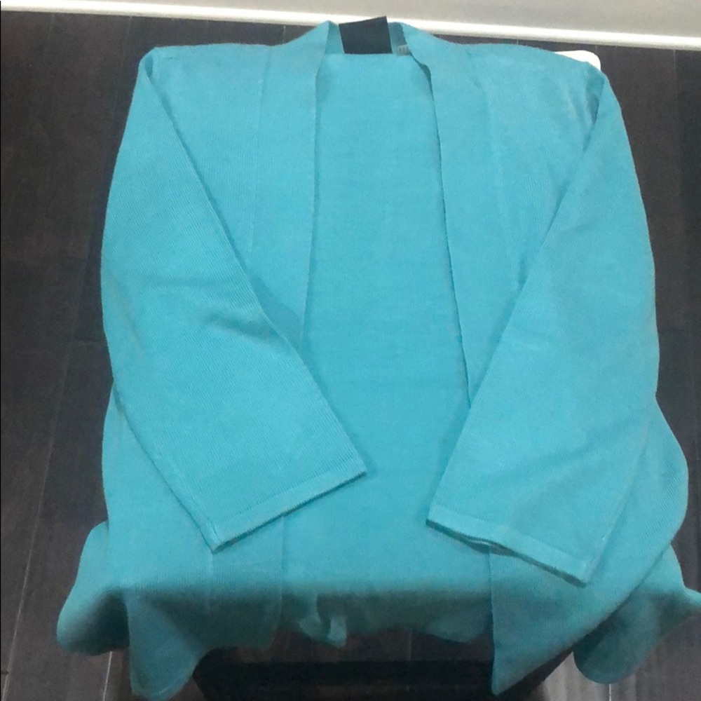 Turquoise sweater